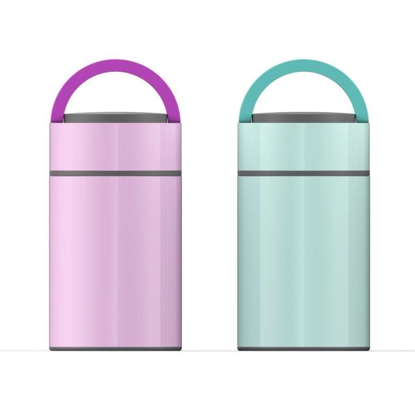 1.2L 1.3L Stainless Steel Insulated Lunch Box Double Wall Vacuum Flasks