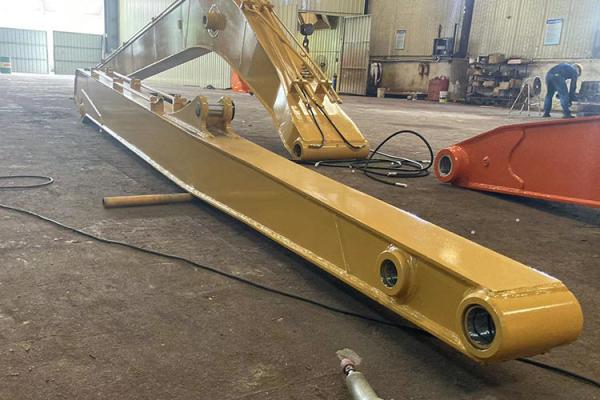 A máquina escavadora Long Arm 18 mede a máquina escavadora prática Dipper Arm Extension para KOMATSU HITACHI HYUNDAI SANY