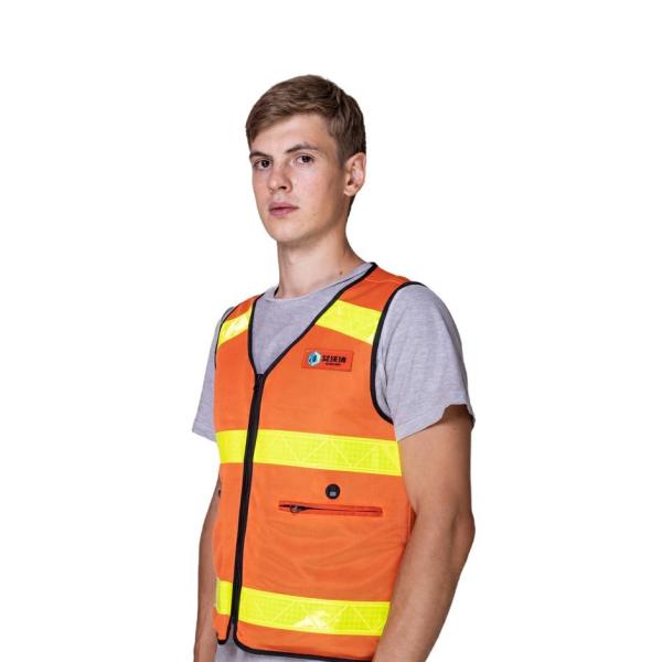 Geological Exploration Water Cycle Cooling Vest with Knitted Insert Cooling Ice Pack