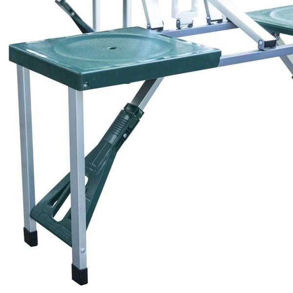 Общий наружный портативный 4 места лагерь чемодан складной пикник стол для двора