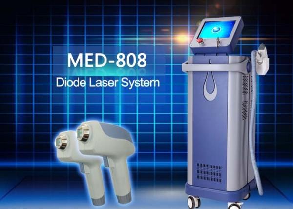 Med - 808 Portable Home Diode Laser Hair Removal Machine Lightweight Size