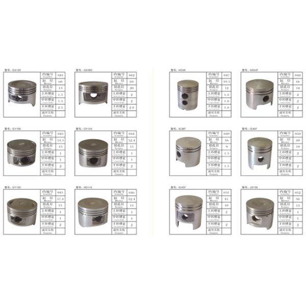 56.5mm Honda Motorcycle Piston Rings Kits , Alloy Cast Iron Honda Cg 125 Accessories