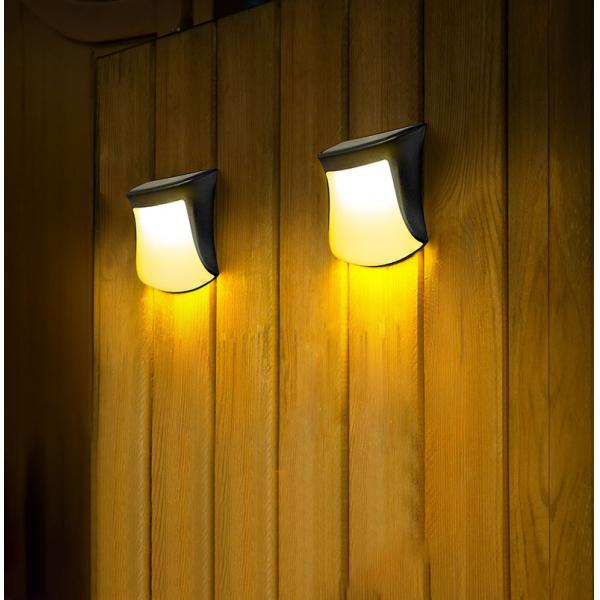 ABS Solar Light For Garden 1- Waterproof Outdoor Courtyard Fence Home Garden Decoration