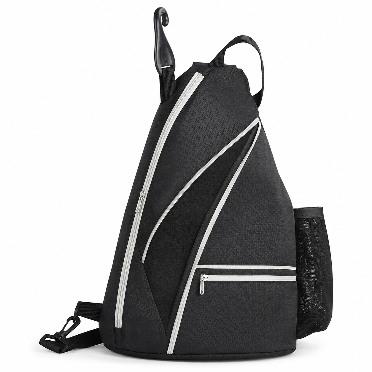 Pickleball Backpack with Fence Hook, Large Capacity Sports Bag with 5 Dedicated