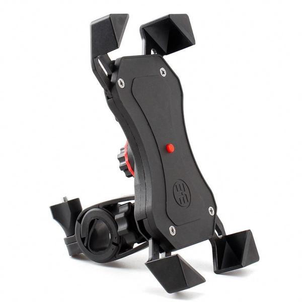 4 To 6.5 Motorcycle Phone Holder ABS Rear Mirror Handlebar Stand