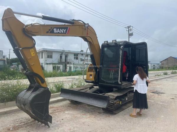 7500kg Used Excavator Sany 75c Second Hand Excavator Sany 75c