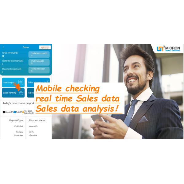 Salad Jar Canned Bottle drink Vending Machines With 22 Inch Touch Screen, Touch Screen Vending Machine, Micron