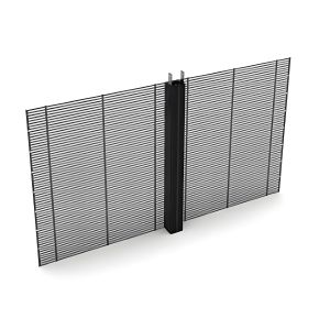Slim Profile Transparent Led Panel With Magnetic Lock Led See Through Screen