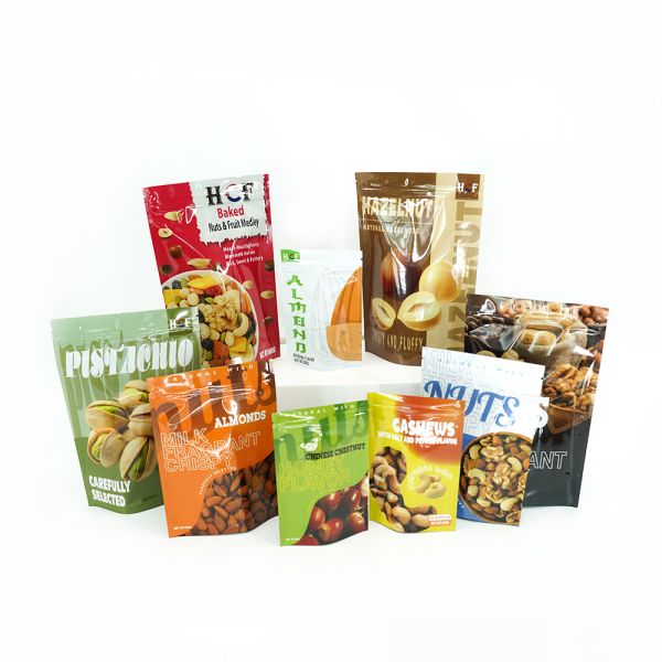 Food Industrial PET VMPET PE Custom Printed Potato Chip Bags Packaging Bags for Plantain Chips Banana Snacks Pouches