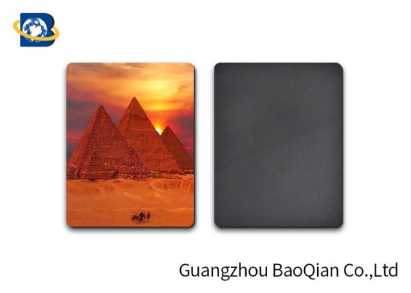 PP / PET Lenticular Coolest Fridge Magnets Heidelberg Machine Printing 3D Flip Effect