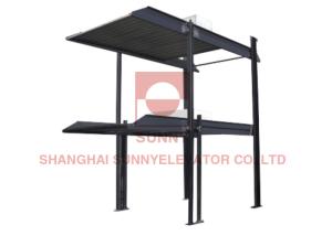 2 Post Double Auto Parking Lift Hydraulic Elevator Car Parking System 2.5t