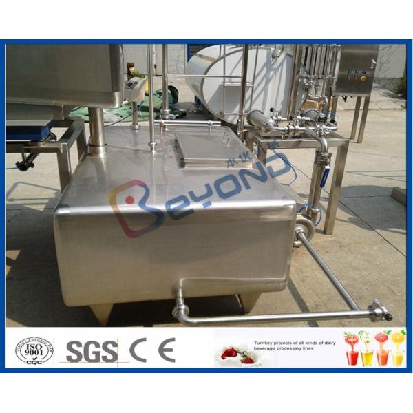 SUS304  SUS316L Stainless Milk Tank , Customized Milk Pasteurization Machine Tank