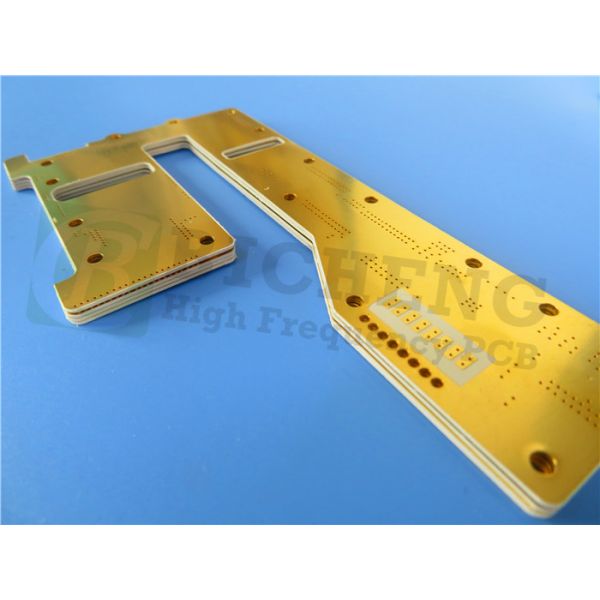 DiClad 527 High Frequency PCB Built on 20mil 0.508mm Substrates with Double Sided Copper and Immersion Gold