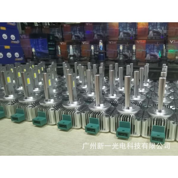 Long Life D Series LED Headlights Aluminum Alloy IP68 D1S Headlight Bulb 6000LM