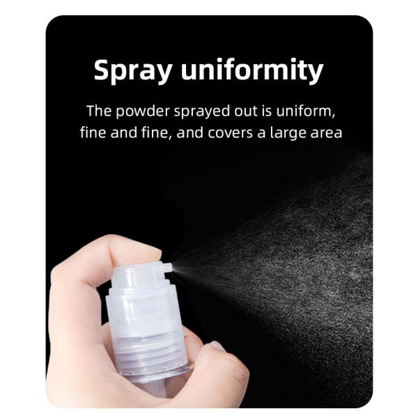 Волос 35ml и 60ml бутылки пластикового порошка бутылка порошка распыляя для женщин & людей VOLUMIZING ПУДРИТ УПАКОВЫВАЯ БУТЫЛКУ