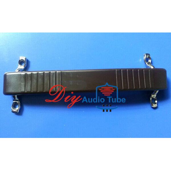 Durable Leather Dogbone Amp Handle , Guitar Amp Handles 159.5x48.3mm Hole Distance