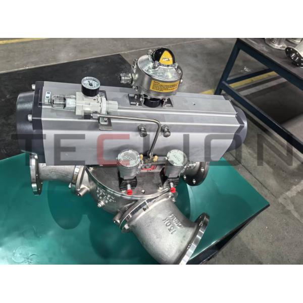 316L Material Powder Conveying Ball Pneumatic Diverter Valve