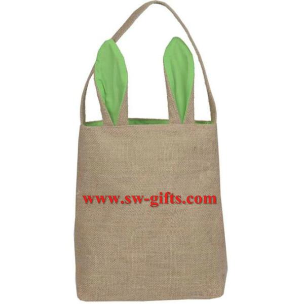 Easter eggs baskets jute bags cute gifts bunny mascot the easter bunny cotton bag decorations toys dinosaur easter egg