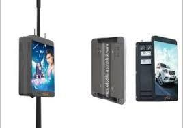 Advertising Outdoor P5mm Street Pole LED Display MBI5124 / ICN 2038S