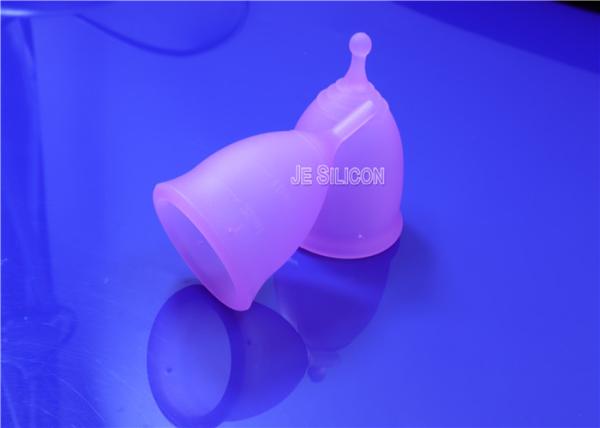 LFGB Hypoallergenic Silicone Menstrual Cup 12 Hour Capacity Harmless