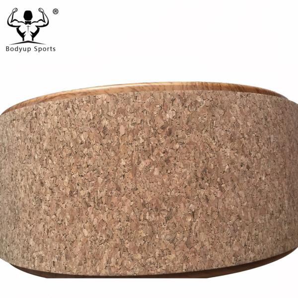 ABS Cork Yoga Exercise Equipment , Yoga Back Stretcher For Body Shaping