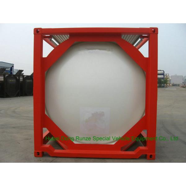 316 Stainless Steel 20 FT ISO Bulk Liquid Tank Container For Hazardous Liquids