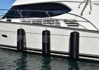 Guardabarros flotante para barco marino inflable negro de PVC marino personalizado