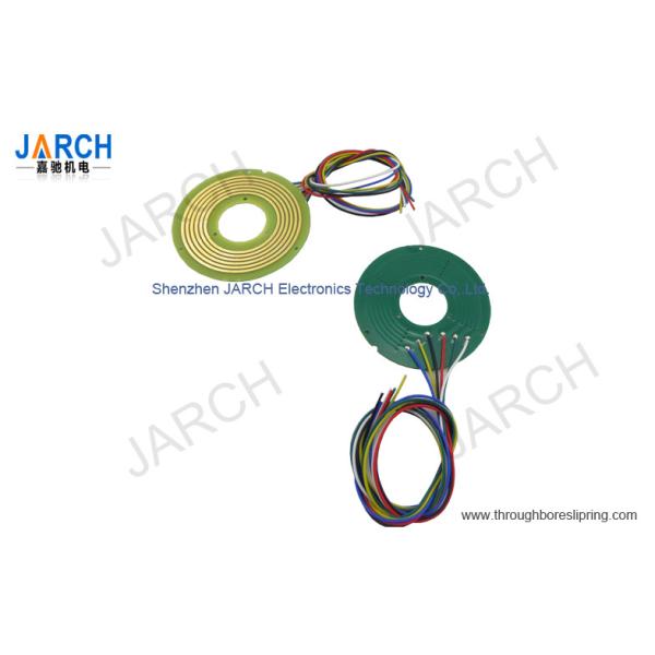 Electrical Filling equipment Pancake Slip Ring , mini rotary swivel joint