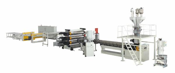 PC PMMA 550KGH Sheet And Plate Extrusion Machine