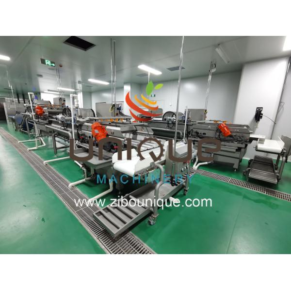 Машины для очистки лука Маленькие и большие Машины для очистки лука 4970*1510*1813 мм 3 кВт