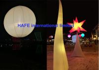 Diodo emissor de luz 640w da C.C. da C.A. - iluminação inflável do balão da lua da decoração da iluminação 800w
