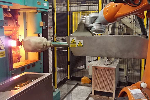Customized Size Multi-directional Die Forging Process Forged Steel Components Galvanized