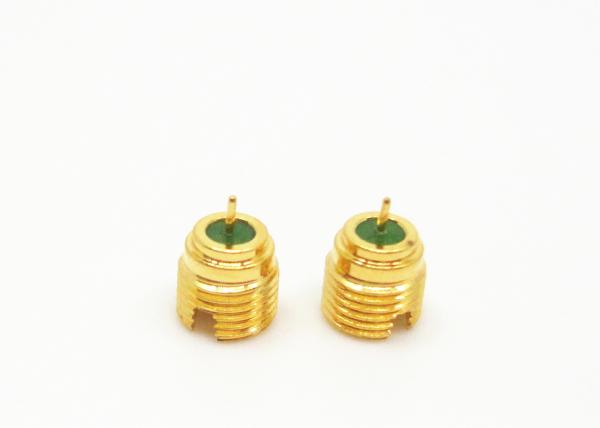 Conector reto mini SMP do friso masculino SMPM RF com impedância de vidro do feijão 50Ω