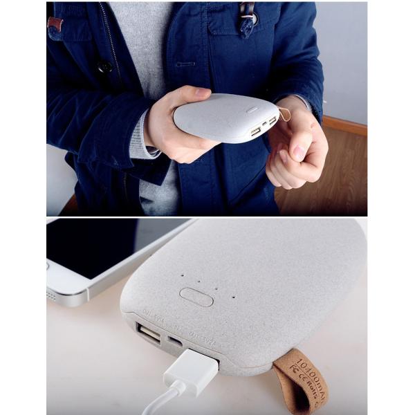 UN38.3 Double Usb 5V2A 10400mah Rock Power Bank