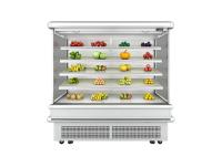 1420L obstruem no refrigerador aberto da exposição do supermercado do refrigerador de Multideck