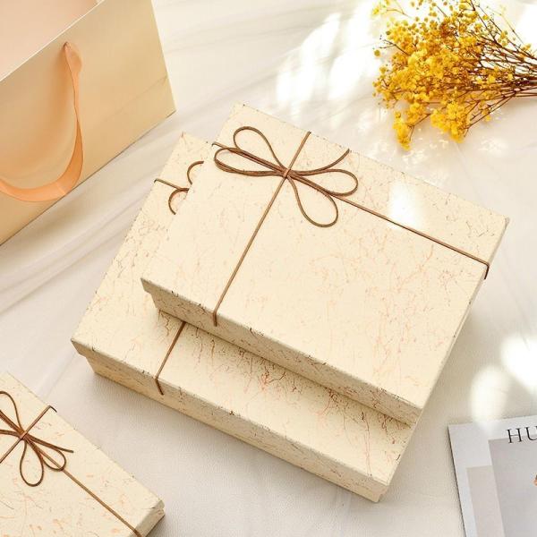 Fashionable Lid And Base Gift Box For Apparel Shoe Cosmetic Skincare Beauty Packaging Box