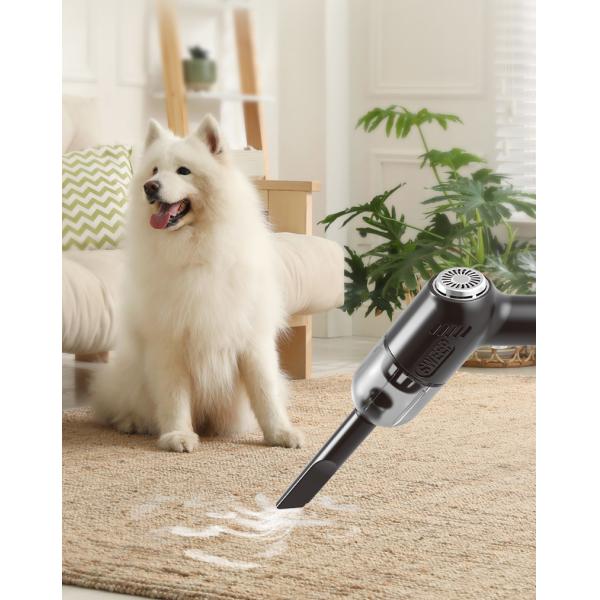 2500Pa Suction and 1800Mah Battery Portable Wireless Handheld Dust Blower for Car Cleaning