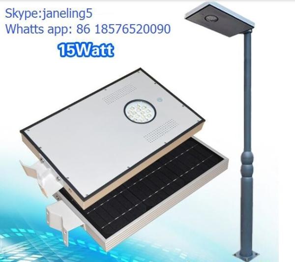 15 Watt Solar Garden Light with Mobile Bluetooth Control solar energy LED street lamp 30W solar PV solar street lights