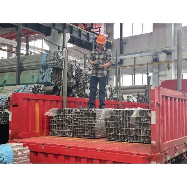 Square Seamless Annealed Stainless Steel Pipe Metal Decoiling OEM Available