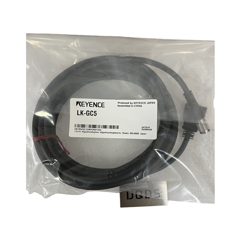 KEYENCE LK-GC5 and Genuine Laser Displacement Sensor Head - Controller Cable 5m