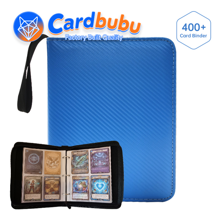 400-Pocket Trading Card Binder Manufacturer for Bulk Orders Custom Branding MTG