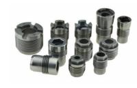 Downhole Water Threaded Tungsten Carbide Nozzle with British/Metric Thread and Outer Hexagonal for Oil Drilling