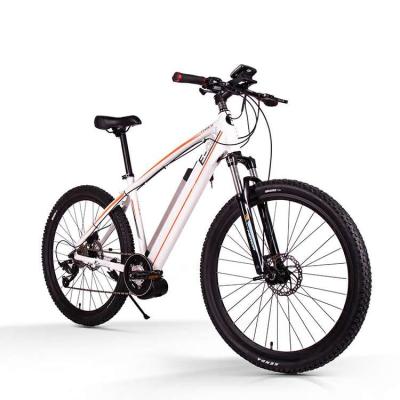 29 26 27.5 Inch Mountain Electric Bikes Hardtail Rear Hub Motor Black 36v 300w 15Ah