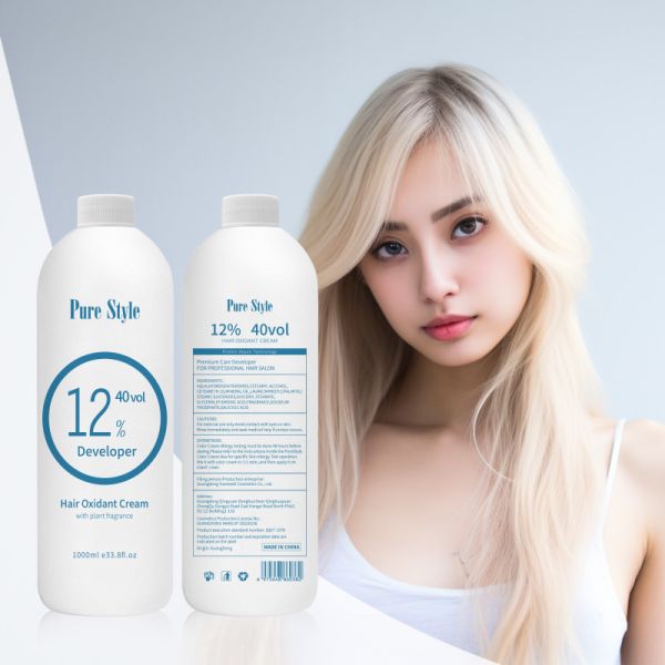 1000ml Développeur Professionnel au Peroxyde Crème Oxydante pour Cheveux Naturels OEM/ODM