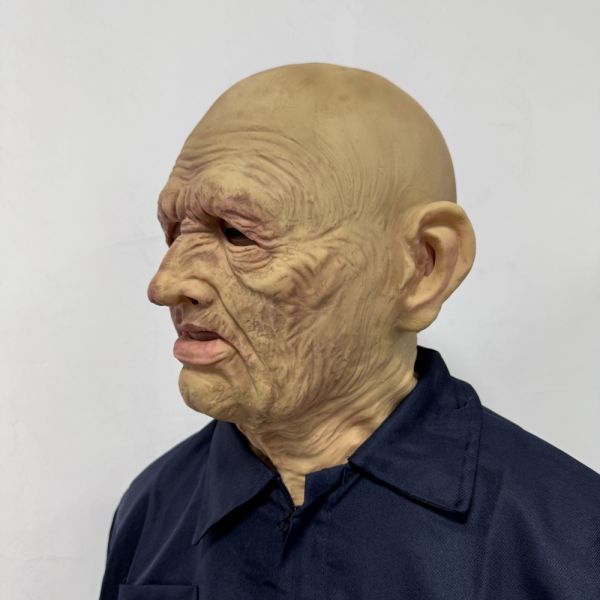 Professional Human Mask with Realistic Appearance and Latex Material for Theater Film and Costume Parties One Size Fits Most