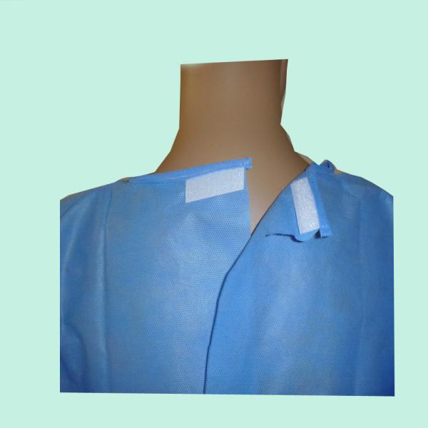 medical surgical disposable products isolation gown surgical gown PP gown blue yellow white color