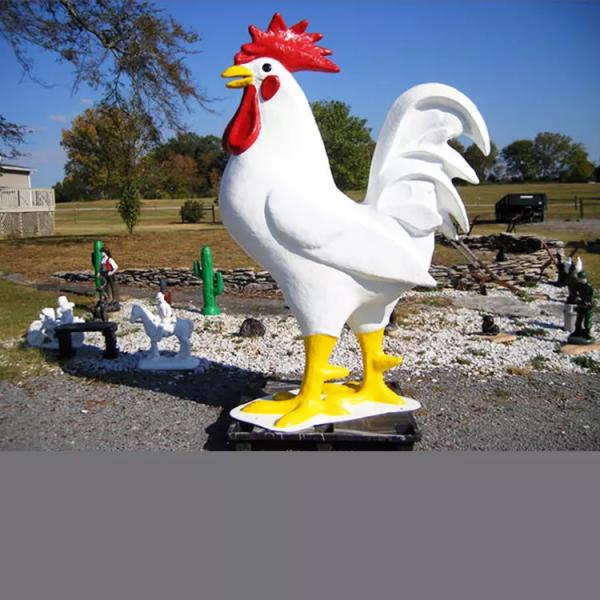 Скульптуры животных продуктов стеклоткани сада изготовленные на заказ на открытом воздухе в натуральную величину