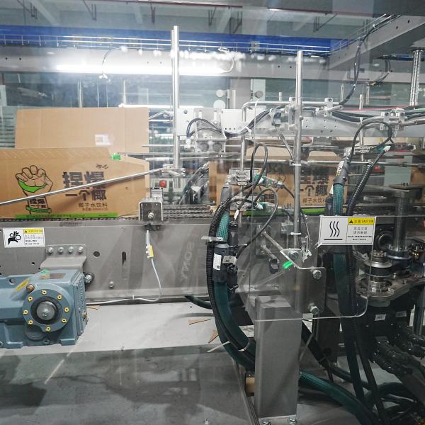 La machine à emballer les boîtes à large face à basse vitesse 36000BPH