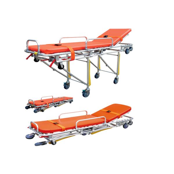Portable Loading Patient Stretcher Trolley Automatic Hospital Ambulance Stretcher