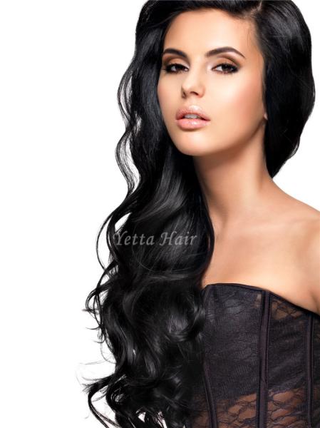 Body Wave 100% Brazilian Virgin Hair Weft With 100g  Natural Black